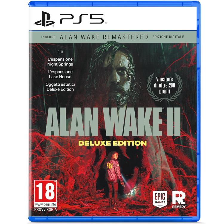 Alan Wake 2 Deluxe Edition PS5 Spiel Italienisch PAL EU PlayStation 5 Neu OVP