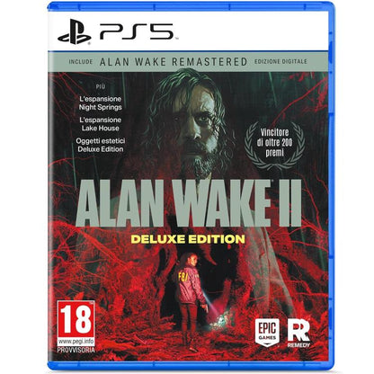Alan Wake 2 Deluxe Edition PS5 Spiel Italienisch PAL EU PlayStation 5 Neu OVP