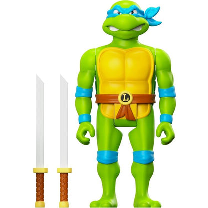 Reaction Super7 Turtles "Leonardo" Actionfigur Turtle Tmnt Sammlung