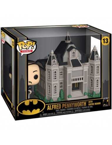 Funko Pop! Town The Batman Alfred Pennyworth mit Wayne Manor 13 Vinylfigur