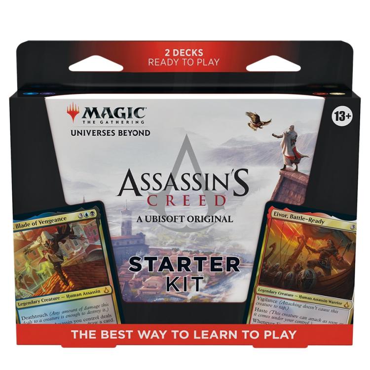 Magic The Gathering Assassins Creed Starter Kit 2 Decks Englisch Kartenspiel