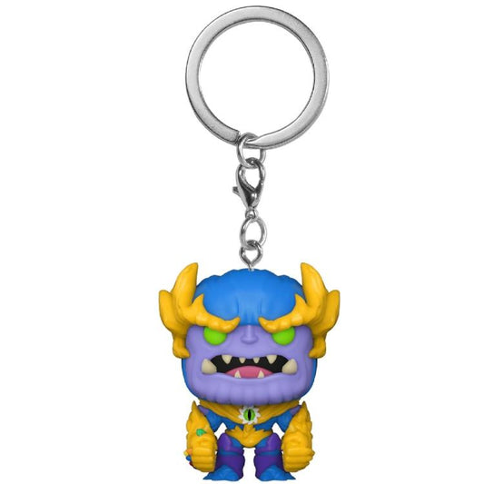Funko Pop Pocket Schlüsselanhänger Marvel Mech Strike Monster Hunter (Thanos) Schlüsselanhänger