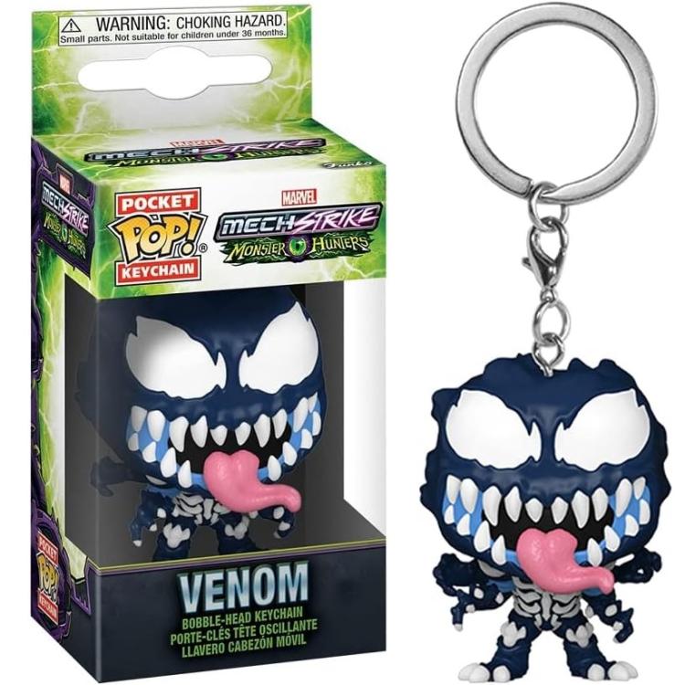 Funko Pop Pocket Schlüsselanhänger Marvel Mech Strike Monster Hunter (Venom) Schlüsselanhänger