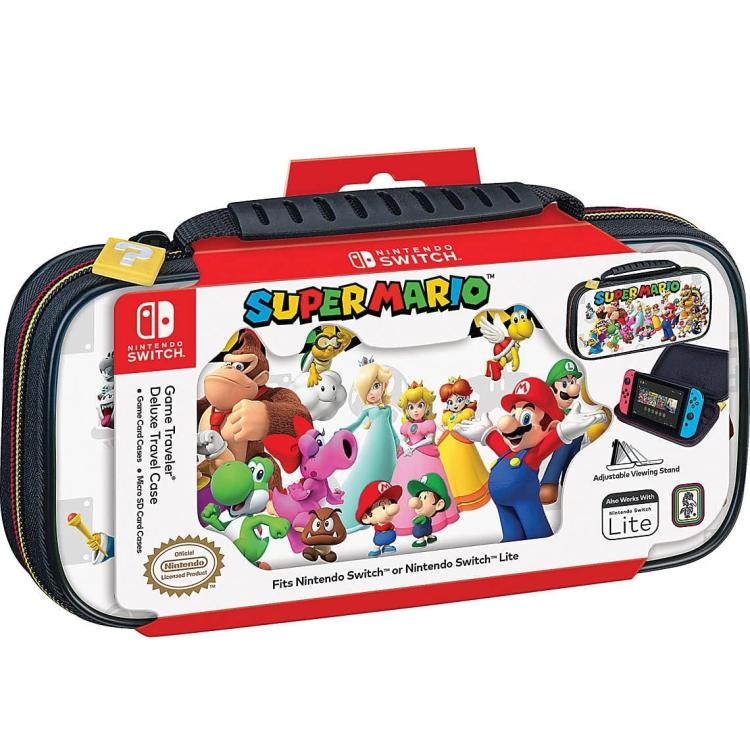 Nintendo Switch Deluxe Travel Case Tasche Super Mario & Friend Komp. Oled/Lite