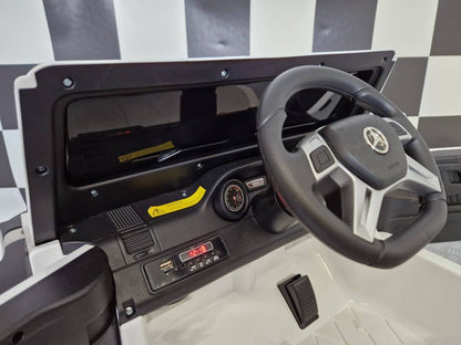 Kinder-Elektroauto Mercedes G63 AMG 6×6 12 V – Weiß
