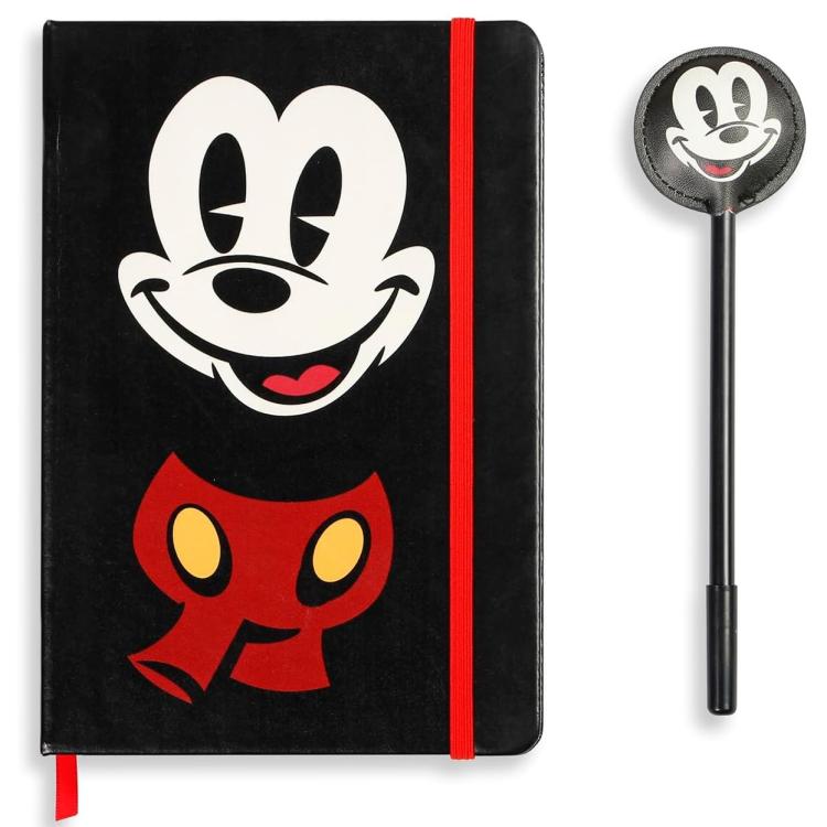 Disney: Mickey Mouse Tagebuch und Kugelschreiber Geschenkset Schule