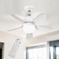 Deckenventilator Und Kronleuchter 19W E27 Deckenleuchte Led Cct Mit Fernbedienung