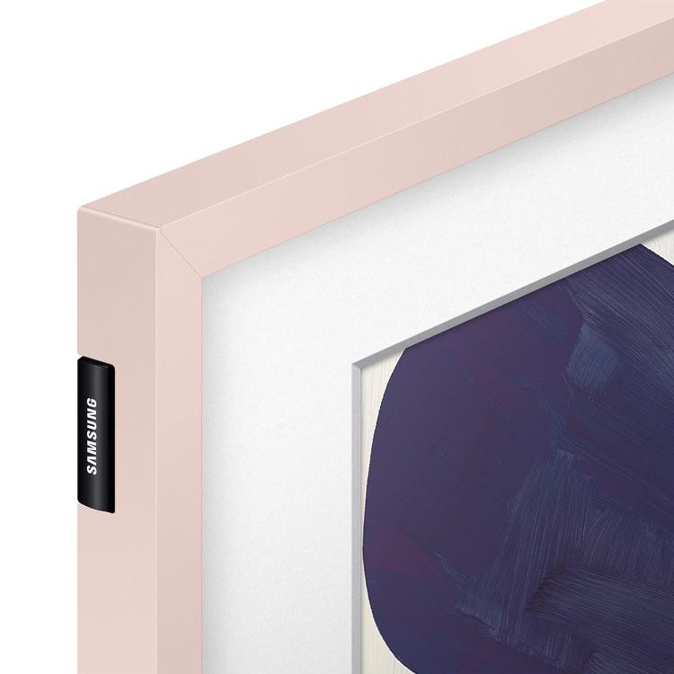 Samsung The Frame Art Frame für Smart TV 32 Zoll, natürlicher rosa Rahmen / Pink