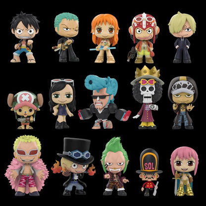Funko Pop Mystery Mini: One Piece Anime Luffy Vinyl Miniatur-Actionfigur (Zufällig)