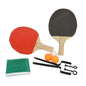 Ping Pong Racket Set + 3 Balls + Clamp Net Table Tennis Game