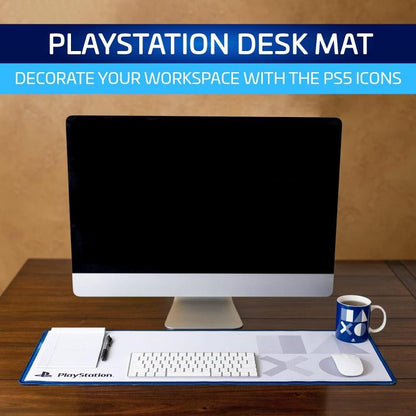Paladone Schreibtischunterlage (Playstation 5) PS5 XXL Mauspad PC Schreibtischunterlage
