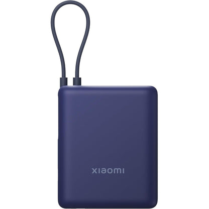 Xiaomi Powerbank 10000mAh 33W Integriertes USB-C Kabel Schnellladung – Ice Blue
