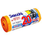 200 BAGS SACKS TRASH REFUSE RECYCLING 50x60cm ARA