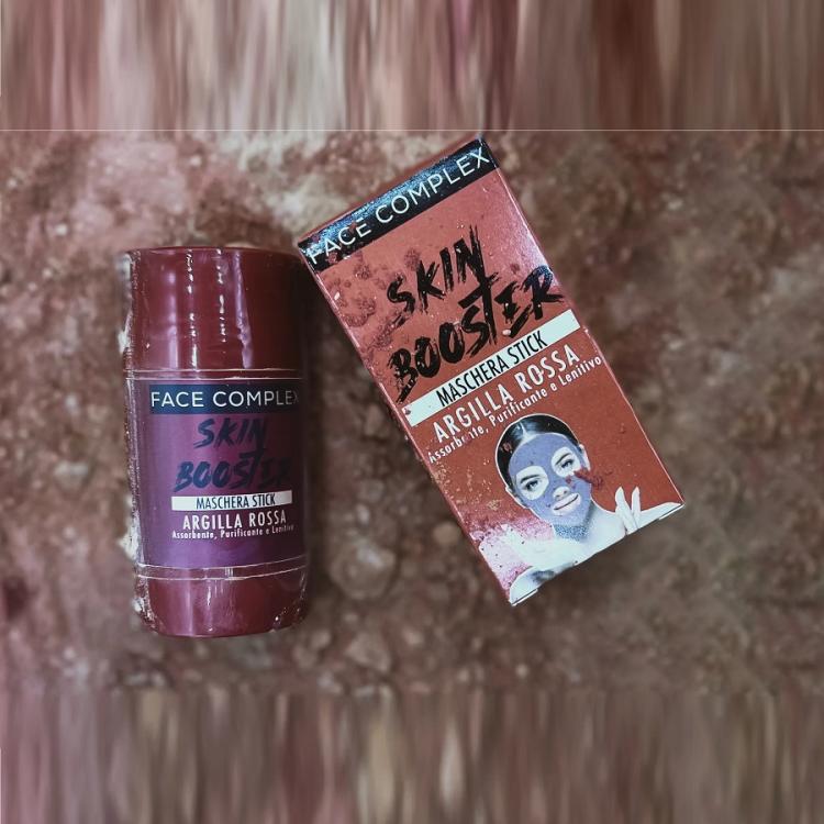 Face Complex Masken Stick Skin Booster Absorbierende und Reinigende Rote Tonerde