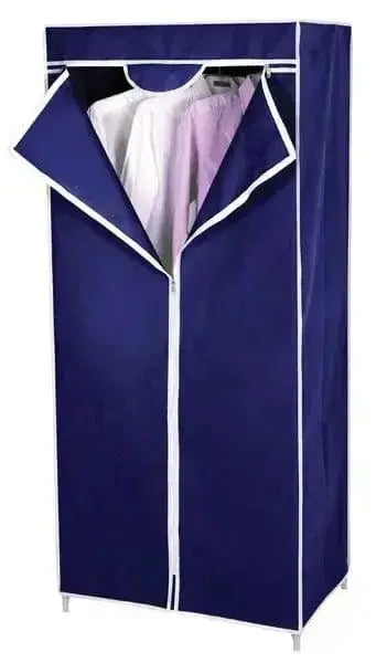 SCHRANK FÜR KLEIDUNG MARCELLO VLIESSTOFF BLAU