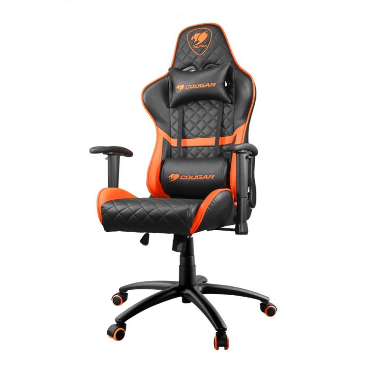 COUGAR ARMOR ONE BLACK SEDIA GAMING POLTRONA IMBOTTITA DA UFFICIO RUOTE IN PELLE