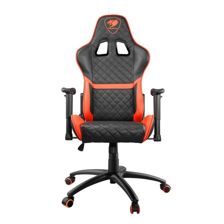 COUGAR ARMOR ONE BLACK SEDIA GAMING POLTRONA IMBOTTITA DA UFFICIO RUOTE IN PELLE