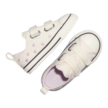 Converse Chuck Taylor All Star Easy-On Valentine's Day A19067C Bianco Vintage Rosa Bebè