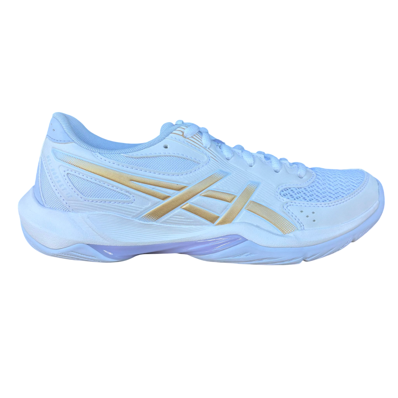 ASICS Gel-Rocket 12 1072A119-102 Bianco/Champagne | Scarpe Volley Donna Indoor