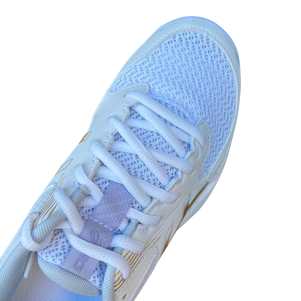 ASICS Gel-Rocket 12 1072A119-102 Bianco/Champagne | Scarpe Volley Donna Indoor