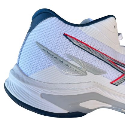 ASICS Netburner Ballistic FF MT 4 1051A090-101 Bianco Blu | Scarpe volley indoor uomo