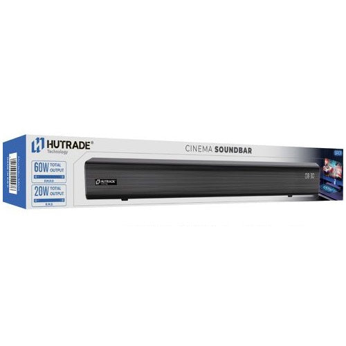 Hutrade Sr01 Soundbar Tv 60W Speaker Wireless Bluetooth Aux 20W Rms Telecomando