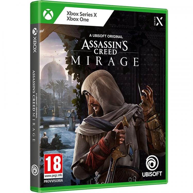 ASSASSIN'S CREED MIRAGE XBOX ONE UND SERIE X ITALIENISCHES SPIEL VERSIEGELT VIDEOSPIEL