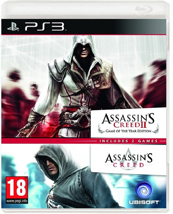 ASSASSIN'S CREED I & ASSASSIN'S CREED II GOTY BUNDLE PS3 SPIEL PLAYSTATION 3 ITA