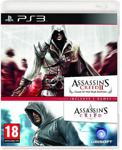 ASSASSIN'S CREED I & ASSASSIN'S CREED II GOTY BUNDLE PS3 SPIEL PLAYSTATION 3 ITA