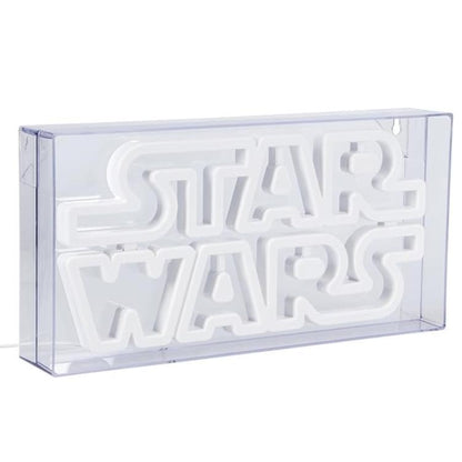 Paladone Tisch-/Wandlampe Star Wars Logo LED Neon Licht 30cm 3D Offiziell