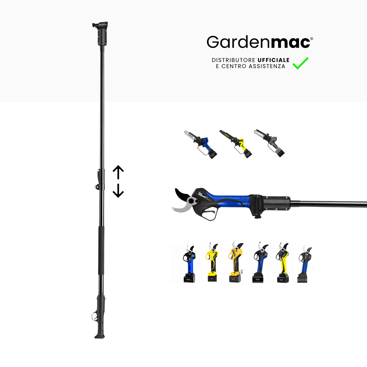 Asta telescopica SW Pro 2.5MT