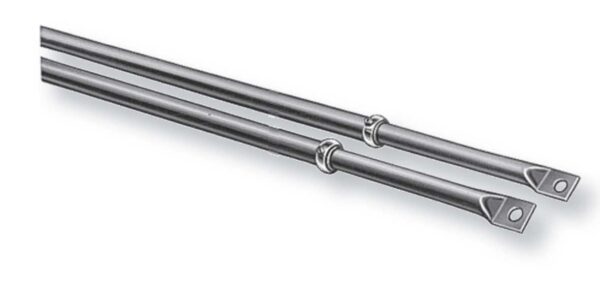 Paar gerader Stangen für Schlösser der Serie 520 415/900