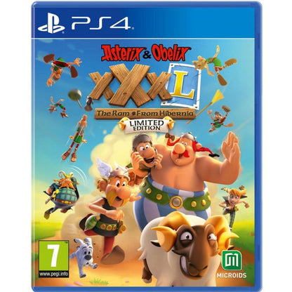 Asterix & Obelix Xxxl: The Ram From Hibernia PS4 Spiel Italienische Limited Edition
