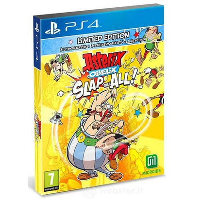 Asterix & Obelix Slap Them All Limited Edition PS4 Videospiel Neu Italienisch