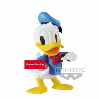BANPRESTO Q POSKET DISNEY - FLUFFY PUFFY DONALD DUCK DONALD DUCK STATUE BANDAI 14CM