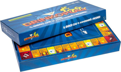 ASMODEE DRINKOPOLI GESELLSCHAFTSSPIEL FÜR ERWACHSENE 1-69 SPIELER 18+ PARTY ITALIENISCH