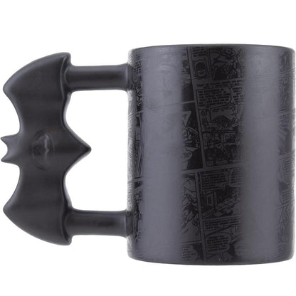 Paladone DC Comics Tasse: Batman "Batarang Shaped Mug" Keramik mit Henkel 450ml