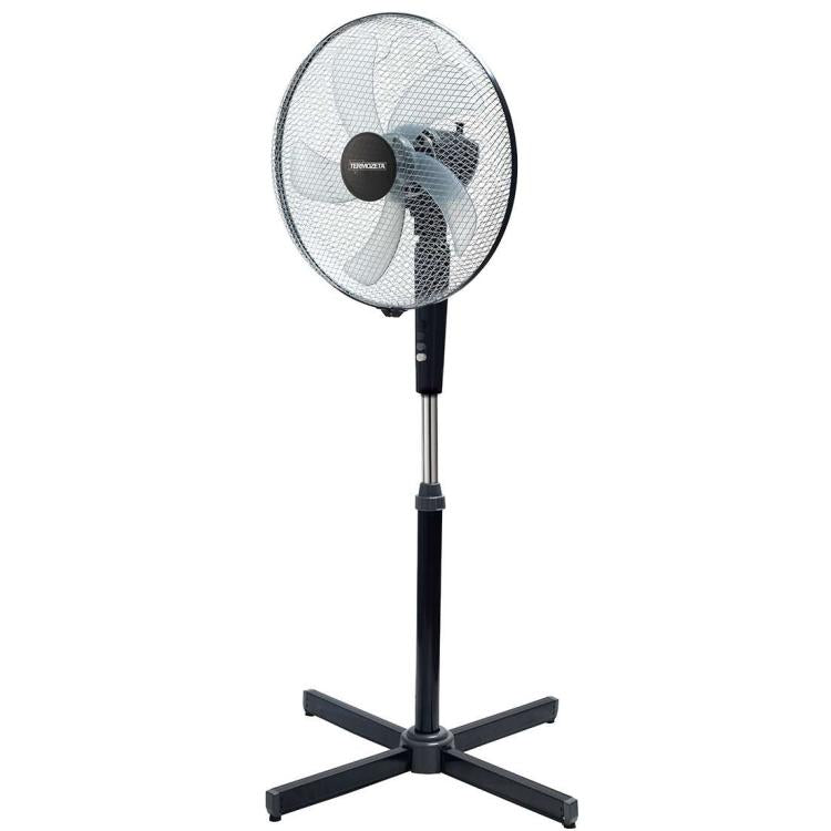 Termozeta Windzeta Plus Ventilatore a Piantana Colonna da Terra 5 Pale 45W Ø40 cm