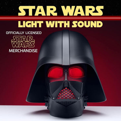 Paladone 3D Tischlampe mit Sound Star Wars Darth Vader Lampe mit Sound