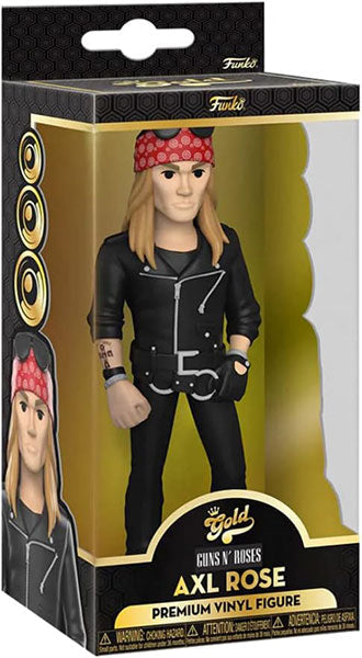 Funko Gold Guns N'Roses - Axl Rose Premium Vinyl Figure Statua 13Cm Hard Rock
