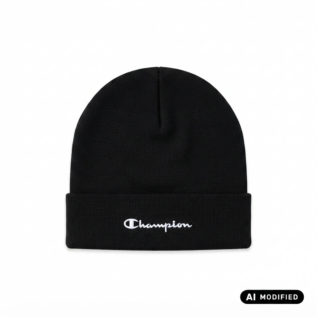 Champion Cappellino Reversibile Unisex 806408-KK001 Nero - Berretto Invernale