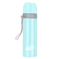 Hb Stainless Steel Thermos 500ml Thermal Bottle (12/24H) Snap Lid |Light Blue
