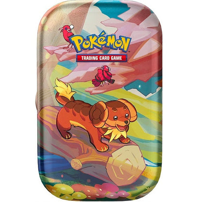 Pokemon Mini Tin: Paldea Schimmernd Sammlung Gcc Tcg (Dachsbun-Oricorio) Ita