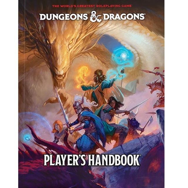 Dungeons & Dragons Rollenspielbuch "Player's Handbook" 2024 - D&D Alternate Cover Eng