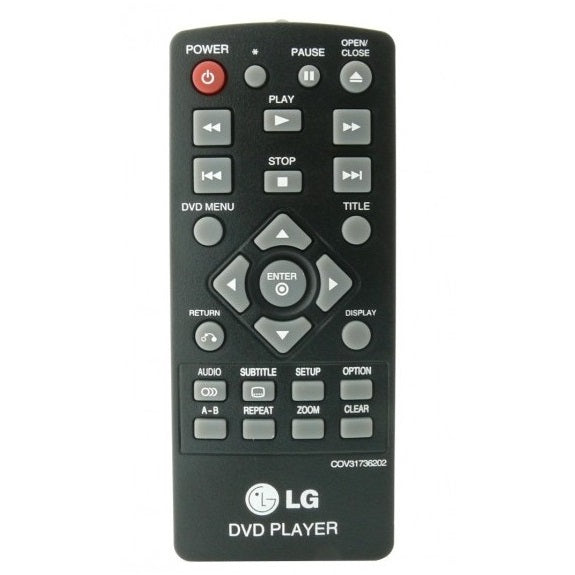 Lg Cov31736202 (Originalfernbedienung) Neu, Für Lg Dvd-Player Dp132 Dp132Nu
