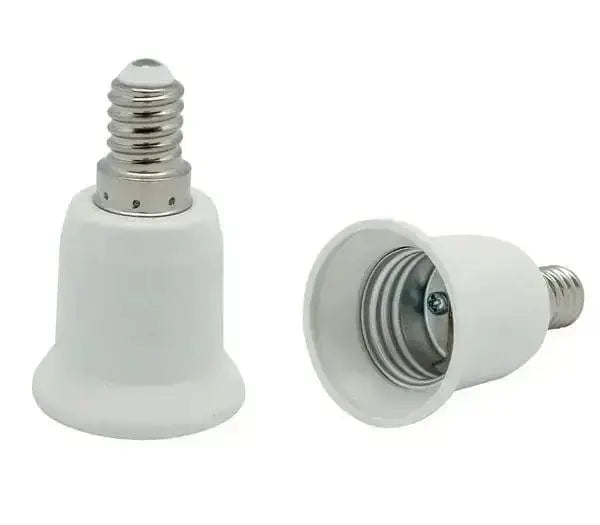 Adattatore e14 uscita e27