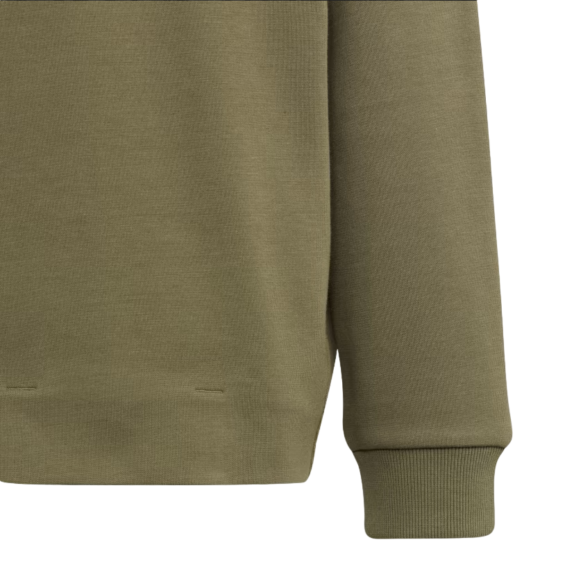 Adidas Originals felpa con cappuccio da ragazzi logo Future IM0076 verde oliva nero