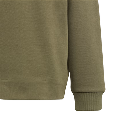 Adidas Originals felpa con cappuccio da ragazzi logo Future IM0076 verde oliva nero