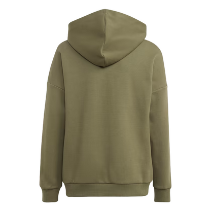 Adidas Originals felpa con cappuccio da ragazzi logo Future IM0076 verde oliva nero