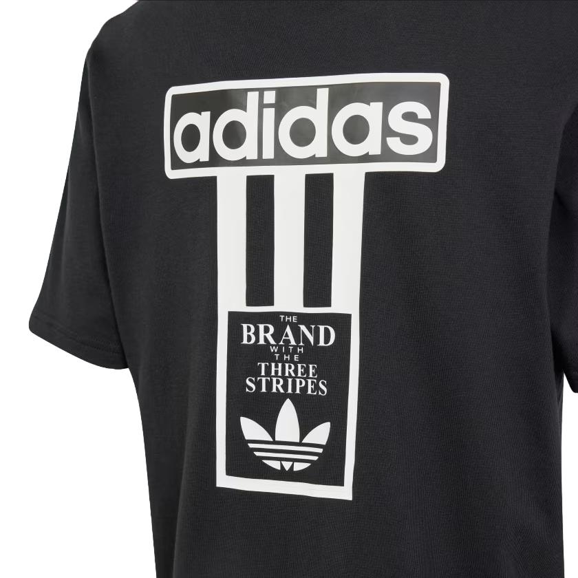Adidas Originals maglietta manica corta da ragazzi Adibreak IT5464 nero bianco